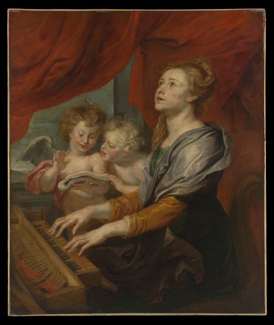 Święta Cecylia autorstwa Abraham van Diepenbeeck