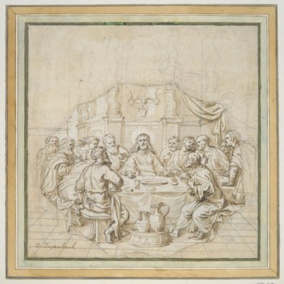 Ostatnia Wieczerza autorstwa Abraham van Diepenbeeck