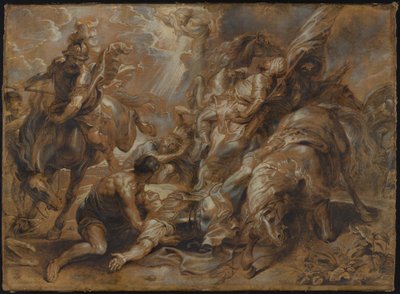 Nawrócenie św. Pawła autorstwa Abraham van Diepenbeeck after Peter Paul Rubens