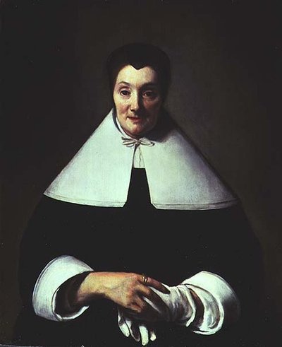 Portret kobiety, lat pięćdziesiąt autorstwa Abraham van Dyck