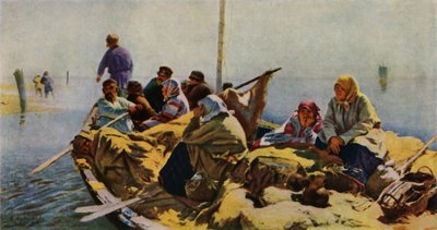 „Na rzece Oce”, 1890, 1965. autorstwa Abram Arkhipov