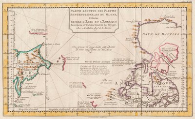 Mapa Azji i Ameryki autorstwa Abram van Krevelt