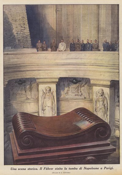 Scena historyczna (litografia kolorowa) autorstwa Achille Beltrame