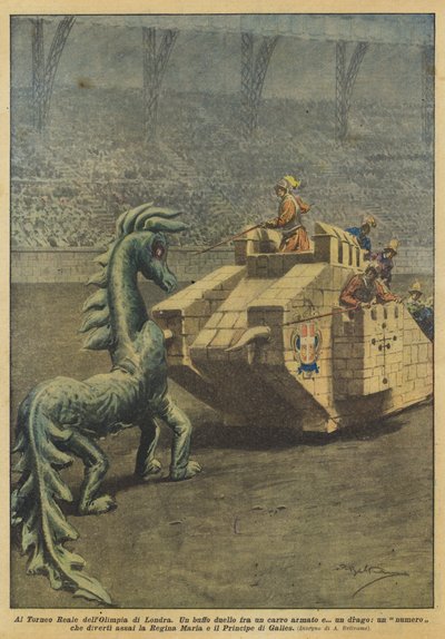 Na turnieju Royal London Olympics Tournament autorstwa Achille Beltrame