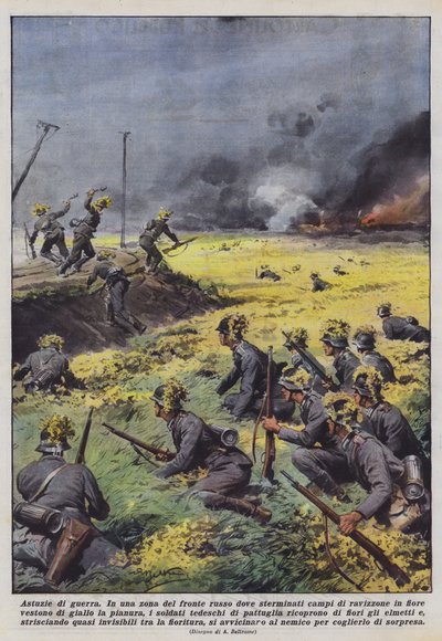 Sztuczki wojenne autorstwa Achille Beltrame