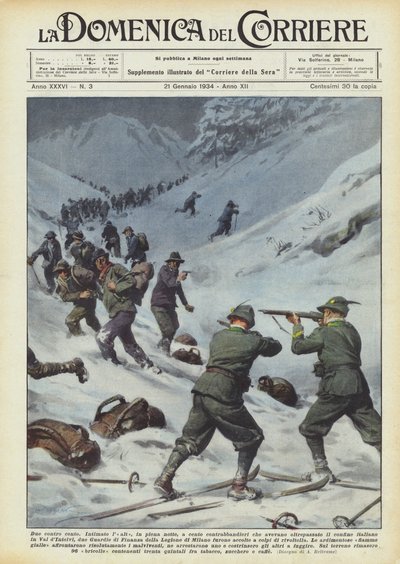 Dwóch na sto autorstwa Achille Beltrame