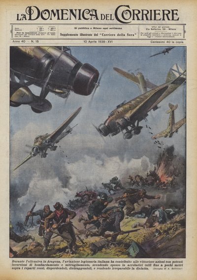 Czy podczas ofensywy w Aragonii włoskie siły legionowe przyczyniły się do zwycięstw? autorstwa Achille Beltrame
