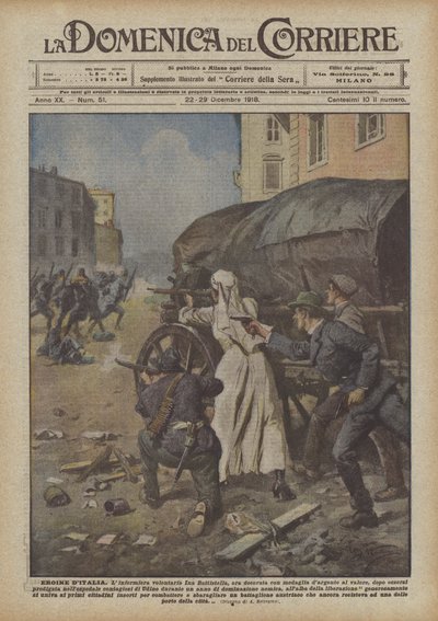 Bohaterki Włoch autorstwa Achille Beltrame