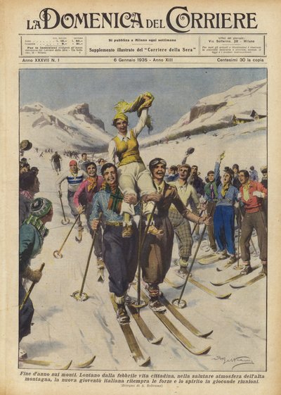 Zakończ zniszczenia w górach autorstwa Achille Beltrame
