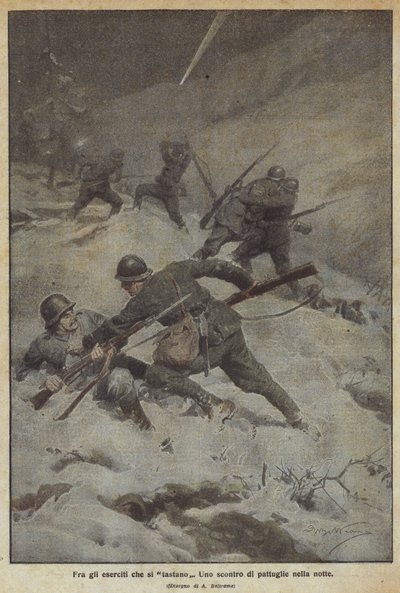 Wśród armii, które się czują autorstwa Achille Beltrame