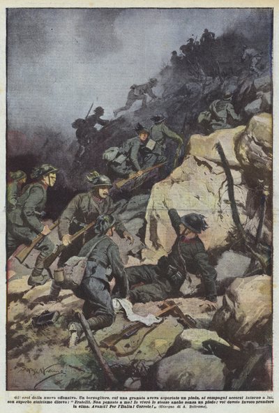 Bohaterowie nowej ofensywy autorstwa Achille Beltrame