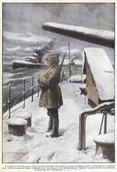 Ostatnie przebłyski wojny autorstwa Achille Beltrame
