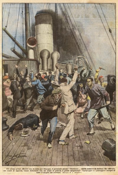 Ostatni piraci autorstwa Achille Beltrame