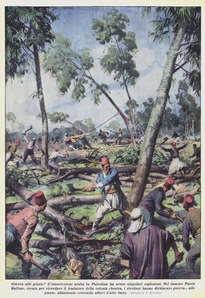 Wojna z roślinami! autorstwa Achille Beltrame