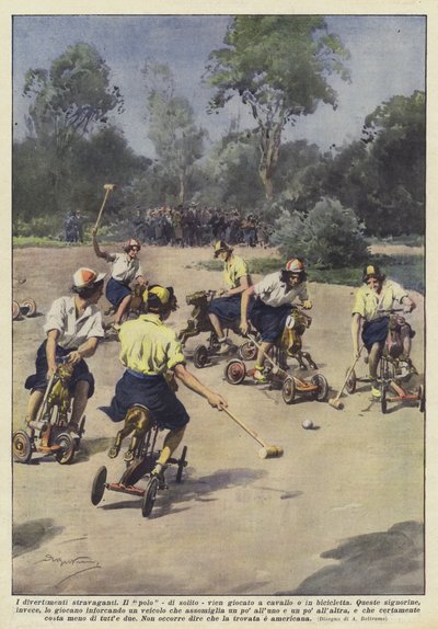 Ekstrawaganckie rozrywki autorstwa Achille Beltrame