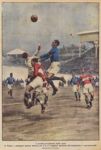 Wielkie wydarzenia sportowe autorstwa Achille Beltrame
