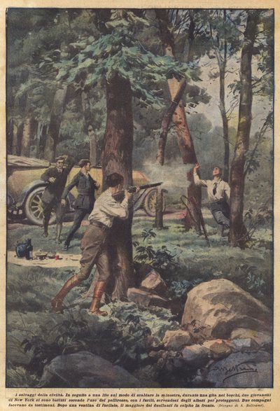 Dzicy cywilizacji autorstwa Achille Beltrame