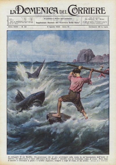 Odwaga Ballilla autorstwa Achille Beltrame