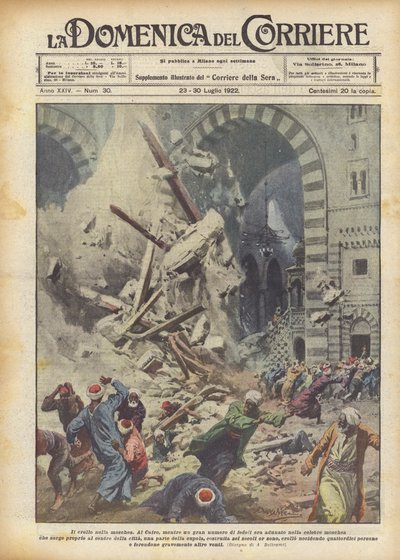 Upadek meczetu autorstwa Achille Beltrame