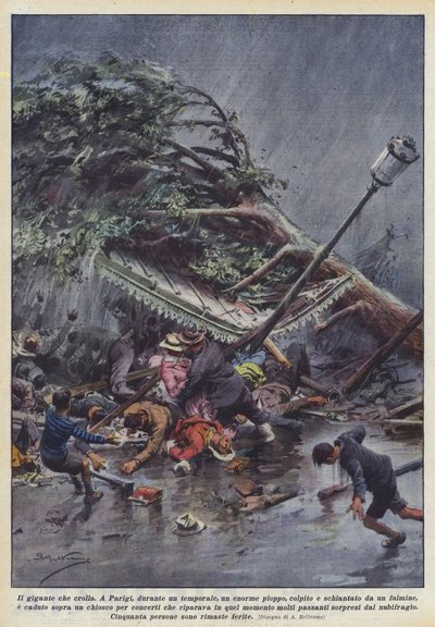 Upadający gigant autorstwa Achille Beltrame