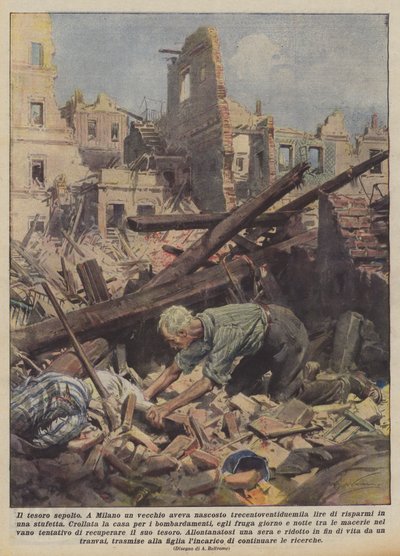Zakopany skarb autorstwa Achille Beltrame