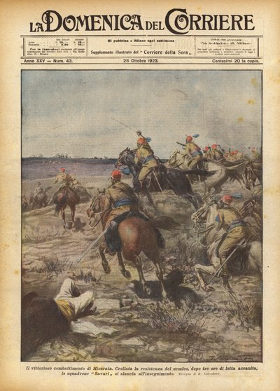 Zwycięska walka Misrata autorstwa Achille Beltrame