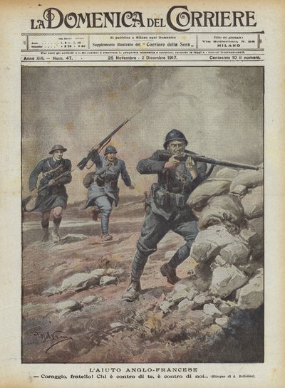 Pomoc anglo-francuska autorstwa Achille Beltrame