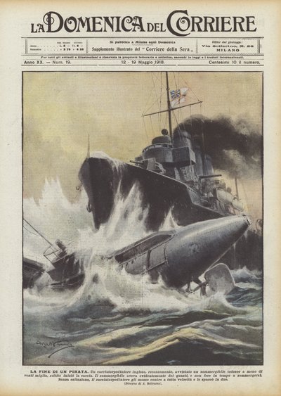 Koniec pirata autorstwa Achille Beltrame