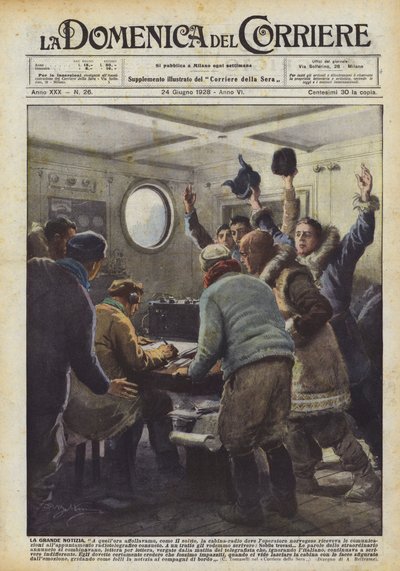 Wielka wiadomość autorstwa Achille Beltrame