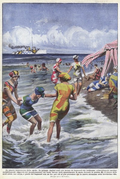 Inspirująca wojna mody autorstwa Achille Beltrame