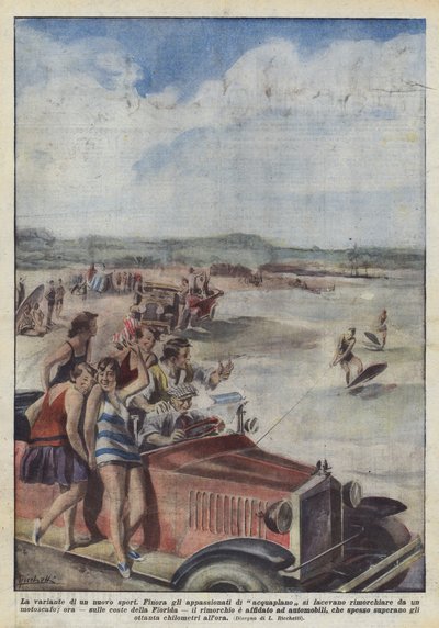 Wariant nowego sportu autorstwa Achille Beltrame