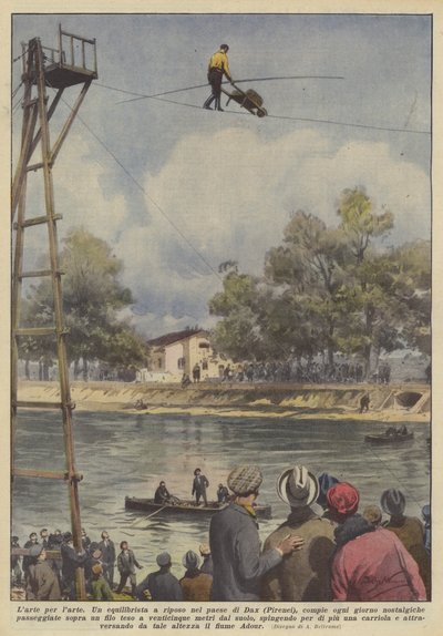 Wysoki za wysoki autorstwa Achille Beltrame