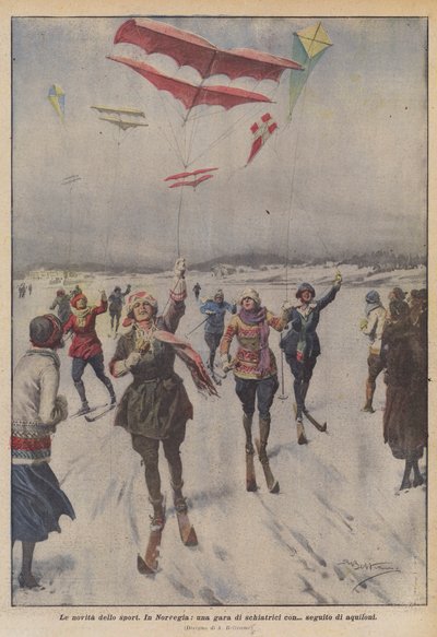 Wiadomości sportowe autorstwa Achille Beltrame