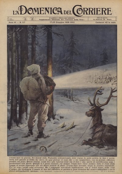 Latarnia morska na wojnie autorstwa Achille Beltrame