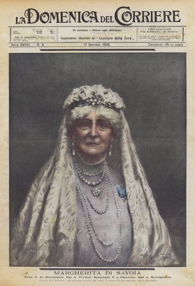 Margherita Sabaudii autorstwa Achille Beltrame