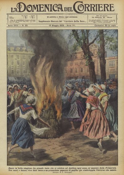 Nastał ciepły sezon autorstwa Achille Beltrame