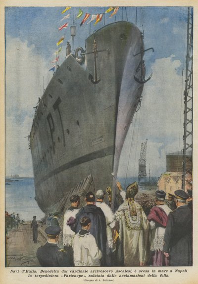 Navi dItalia autorstwa Achille Beltrame
