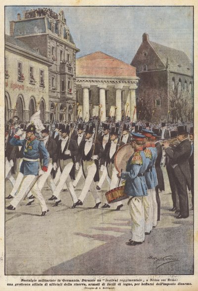 Nostalgia wojskowa w Niemczech autorstwa Achille Beltrame