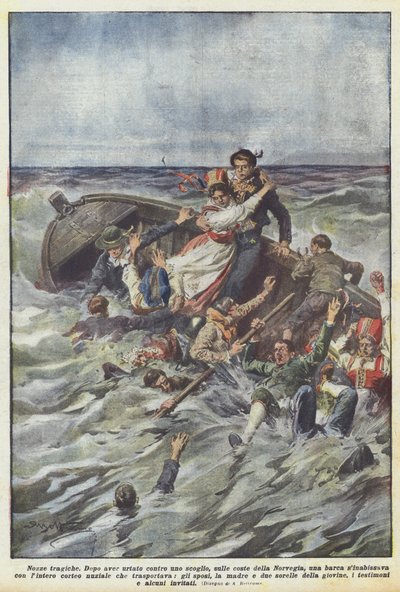 Tragiczny ślub autorstwa Achille Beltrame