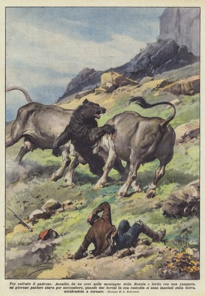 Aby ocalić mistrza autorstwa Achille Beltrame