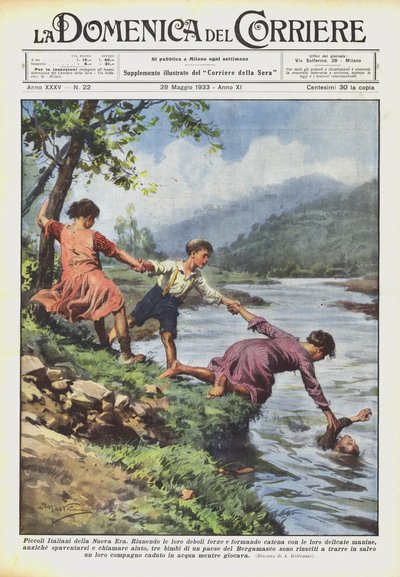 Mali Włosi Nowej Ery autorstwa Achille Beltrame