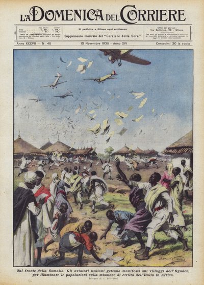 Na froncie Somalii autorstwa Achille Beltrame