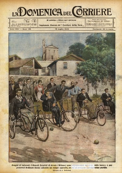 Wypoczynek odważnych autorstwa Achille Beltrame
