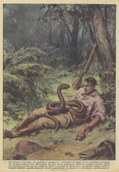 Przerażająca przygoda autorstwa Achille Beltrame