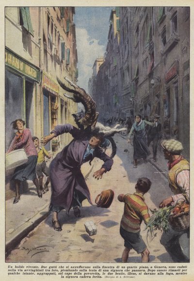Żywy samochód autorstwa Achille Beltrame