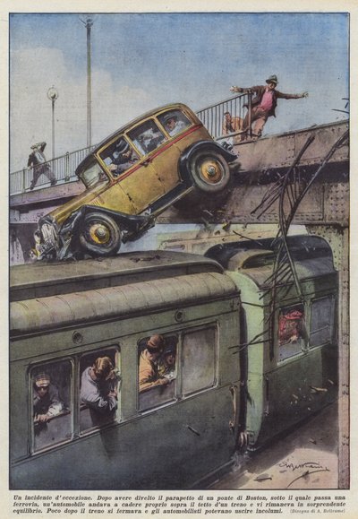 Oszustwo związane z wypadkiem autorstwa Achille Beltrame