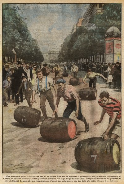 Fajny wyścig autorstwa Achille Beltrame