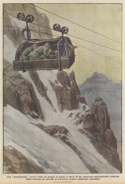 Obszar Una dreadnought autorstwa Achille Beltrame
