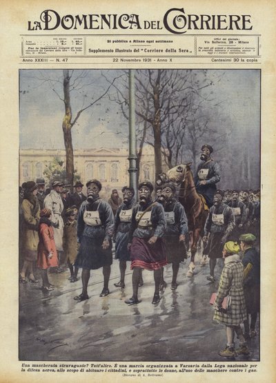 Ekstrawagancka maskarada? autorstwa Achille Beltrame