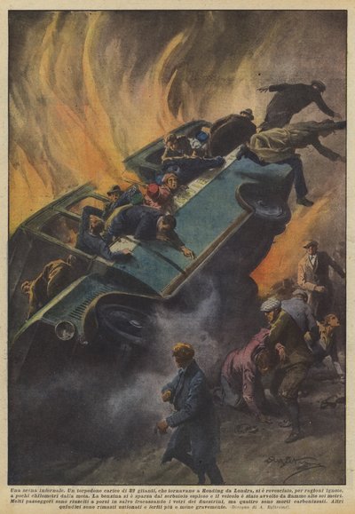 Piekielna scena autorstwa Achille Beltrame